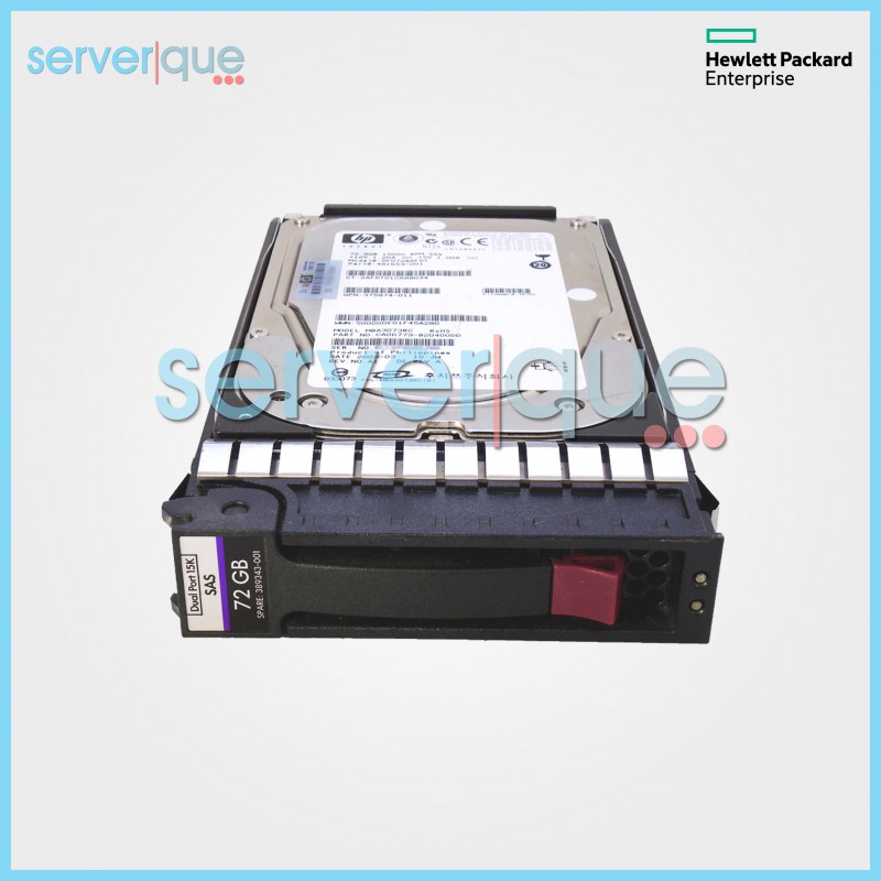 384852-B21 HP 72GB 3.5" LFF SAS 15K RPM 3G Dual Port Hard Drive