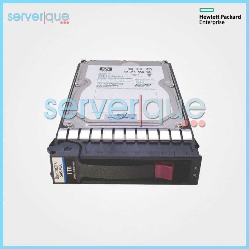 461137-B21 HP 1TB 3.5" LFF 3G Dual Port SAS 7.2K RPM Hot Plug Hard Drive