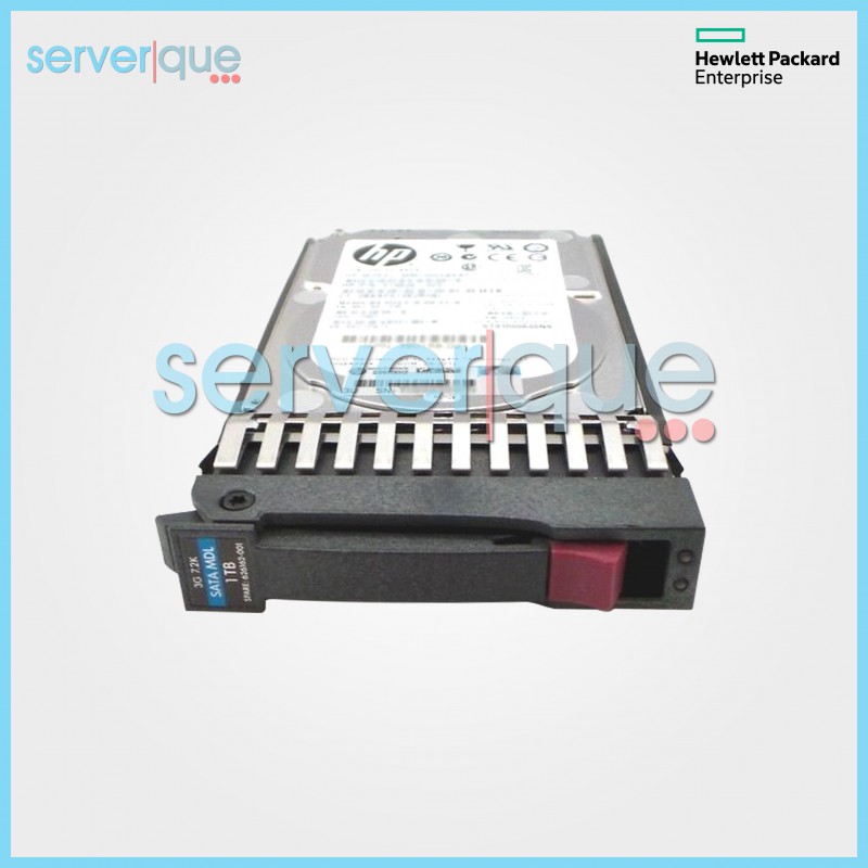 625609-B21 HP 1TB 7.2K 3G SATA RPM 2.5" SFF Midline Hard Drive