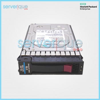628059-B21 HP 3TB SATA 7.2K RPM 3.5" 3G  Midline Hot Plug Hard Drive