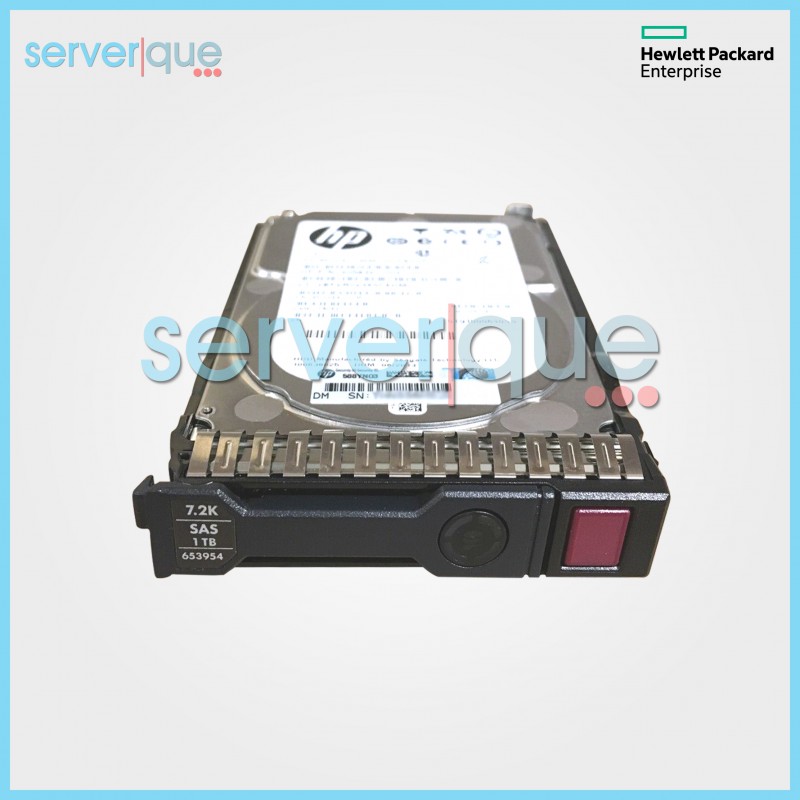 652749-B21 HP 1TB 7.2K 6G 2.5-Inch SAS  SFF w/ Smart Carrier Hard Drive