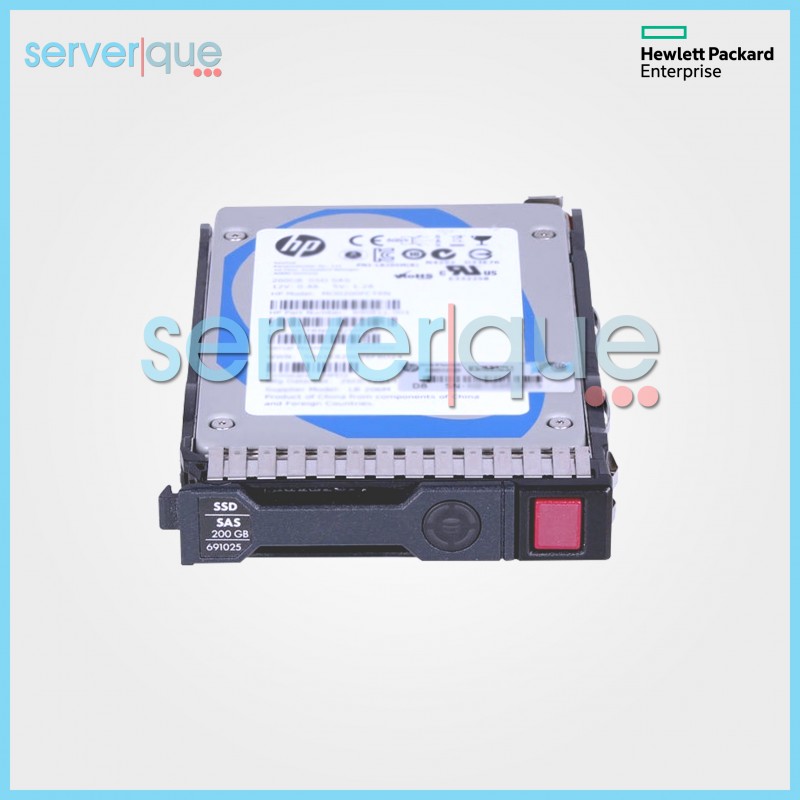 690825-B21 HP 200GB 6G SAS SFF 2.5-in SC Enterprise Mainstream Solid State Drive 690825-B21 HP 200GB 6G SAS SFF 2.5-in SC Enterprise Mainstream Solid State Drive