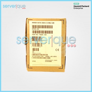 718329-B21 HP 400GB MLC SATA 6Gbps 2.5" Solid State Drive 718329-B21 HP 400GB MLC SATA 6Gbps 2.5" Solid State Drive