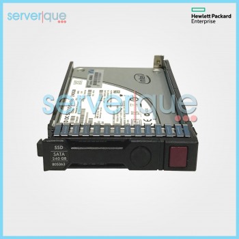 804587-B21 HP 240GB SATA 2.5 inches SC 6G Read Intensive SFF Solid State Drive