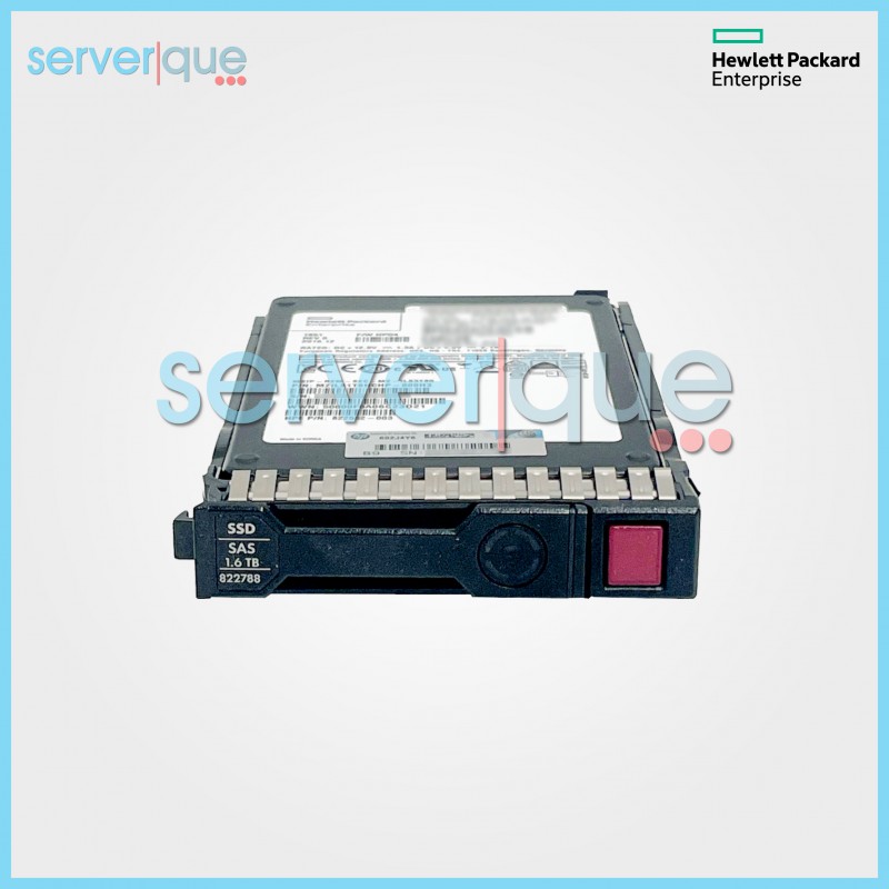 822788-001 HPE 1.6TB 12Gbps Mixed Use SC SAS 2.5" Internal SSD