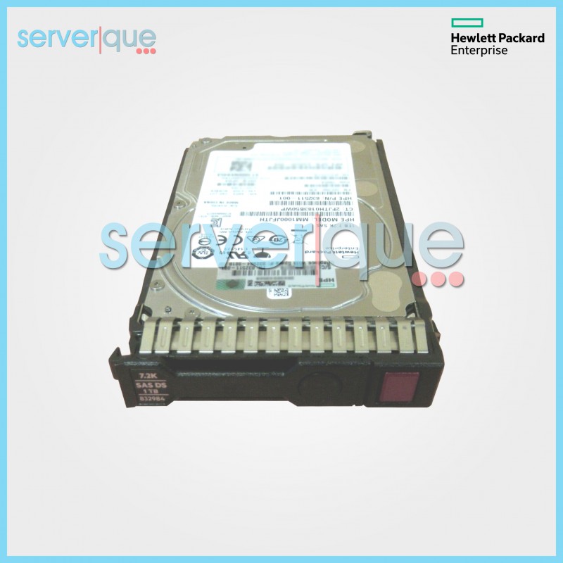832514-B21 HP 1TB 7.2K rpm 12G SAS 2.5" SFF SC Midline Hard Drive