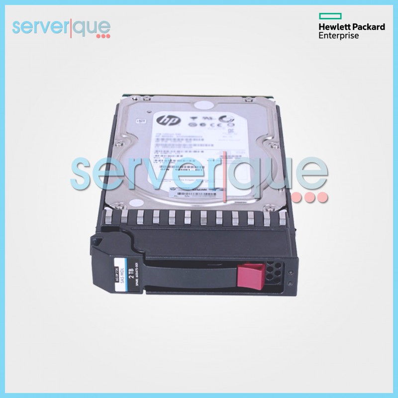 604091-001 HPE 2TB 3.5" 7200RPM Midline SAS 6Gbps D-Port HDD