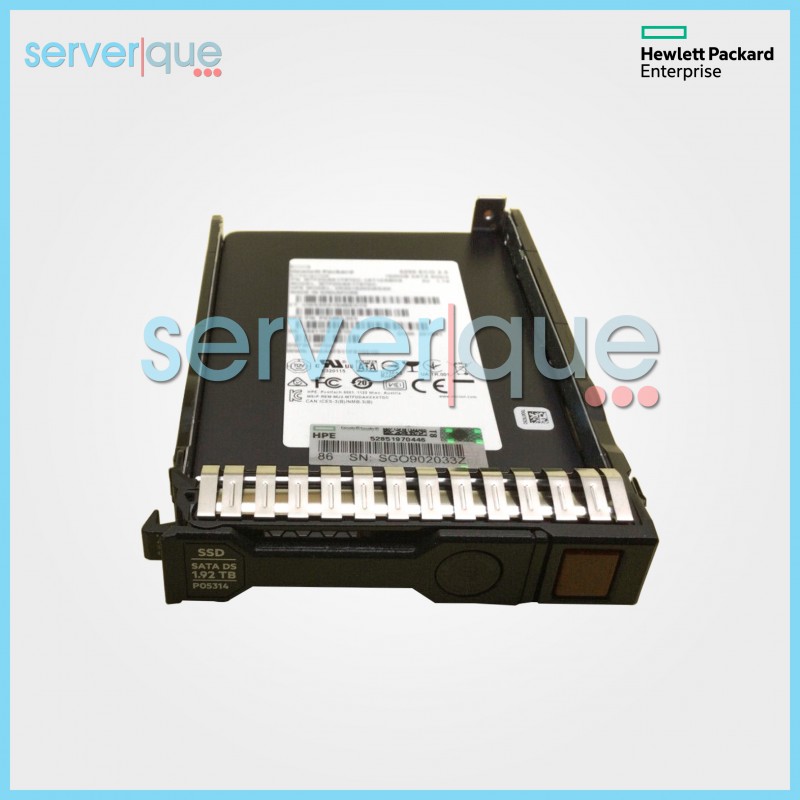 P05314-001 HPE 1.92TB 6Gbps SATA SC 2.5" Read Intensive Solid State Drive