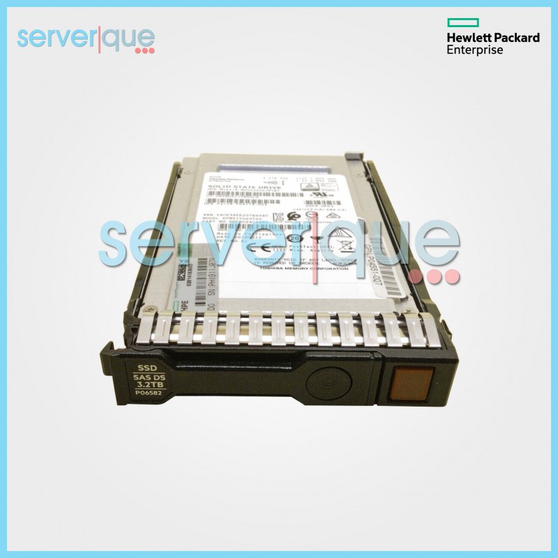 P06582-001HPE 3.2TB 12Gbps SAS Mixed Use SC 2.5" Solid State Drive 