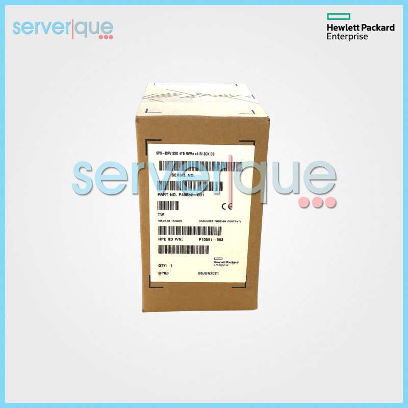 P13697-B21 HPE 4TB NVMe x4 Read Intensive 2.5" SSD P13697-B21 HPE 4TB NVMe x4 Read Intensive 2.5" SSD
