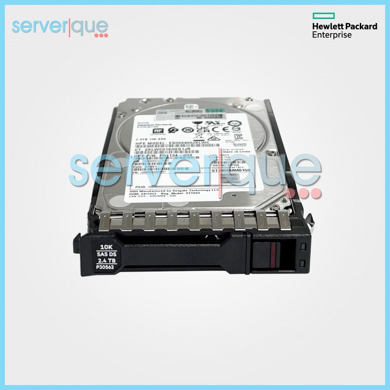P30562-001 HPE 2.4TB 12Gbps 10K Mission Critical SAS BC 2.5" Hard Drive