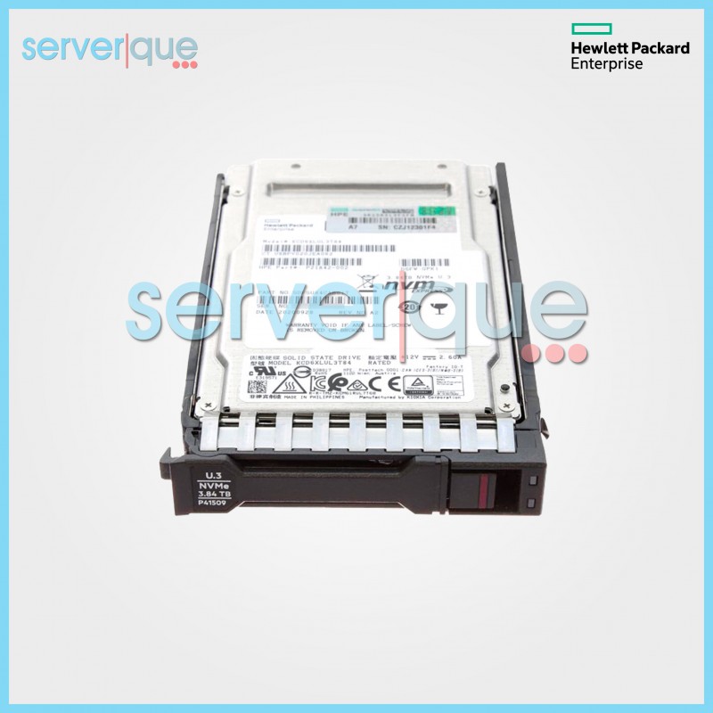 P40484-B21 HPE 3.84TB NVMe Gen4 SFF RI U.3 Basic Carrier SSD