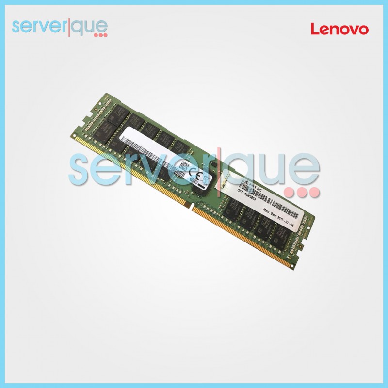 46W0833 Lenovo 32GB PC4-19200 DDR4-2400MHz CL17 ECC Reg Dual Rank Memory 46W0833 Lenovo 32GB PC4-19200 DDR4-2400MHz CL17 ECC Reg Dual Rank Memory