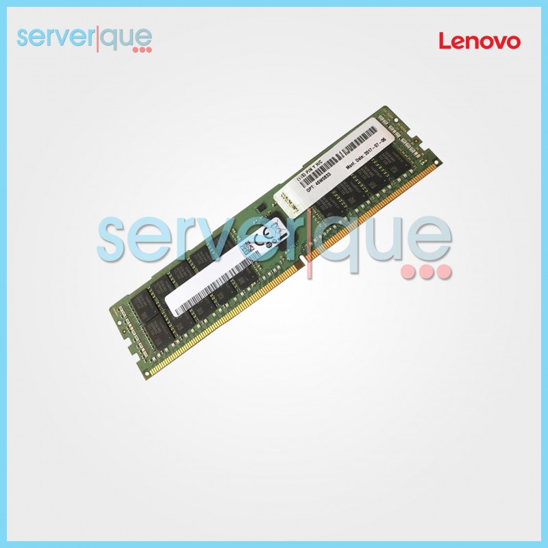 46W0833 Lenovo 32GB PC4-19200 DDR4-2400MHz CL17 ECC Reg Dual Rank Memory 46W0833 Lenovo 32GB PC4-19200 DDR4-2400MHz CL17 ECC Reg Dual Rank Memory