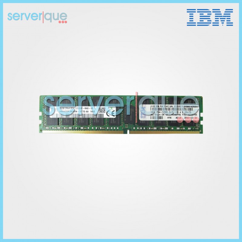 47J0253 IBM 16GB PC4-17000 DDR4-2133 MHz ECC Reg CL15 Dual Rank Memory 47J0253 IBM 16GB PC4-17000 DDR4-2133 MHz ECC Reg CL15 Dual Rank Memory
