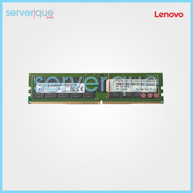 4ZC7A08709 Lenovo 32GB PC4-23400 (DDR4-2933)MHz ECC Reg CL21 Dual Rank Memory