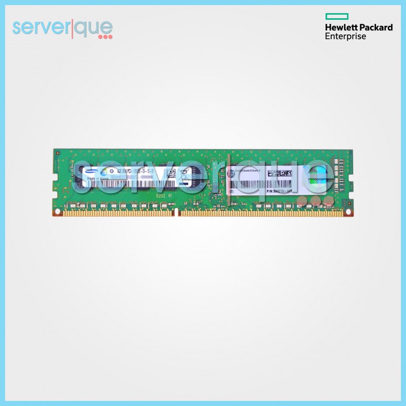500672-B21 HP 4GB PC3-10600 DDR3-1333 Dual Rank x8 Memory