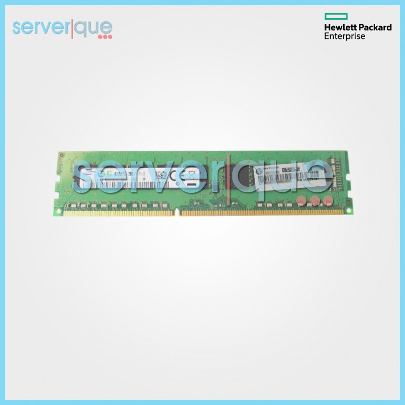 669324-B21 HP 8GB (1x8GB) Dual Rank x8 PC3-12800E DDR3-1600 Unbuffered CAS-11 Memory Kit