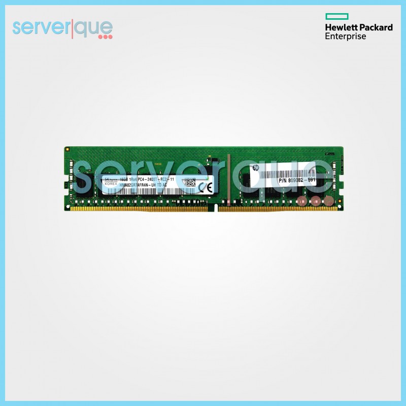 852264-001 HP 16GB PC4-19200 DDR4-2400MHz ECC CL17 Single Rank Memory