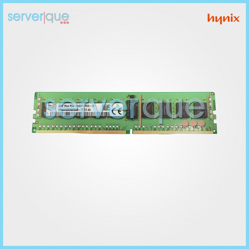 HMA41GR7MFR4N-TF Hynix 8GB PC4-17000 DDR4-2133MHz ECC Registered CL15 288-Pin DIMM 1.2V Single Rank Memory Module HMA41GR7MFR4N-TF Hynix 8GB PC4-17000 DDR4-2133MHz ECC Registered CL15 288-Pin DIMM 1.2V Single Rank Memory Module