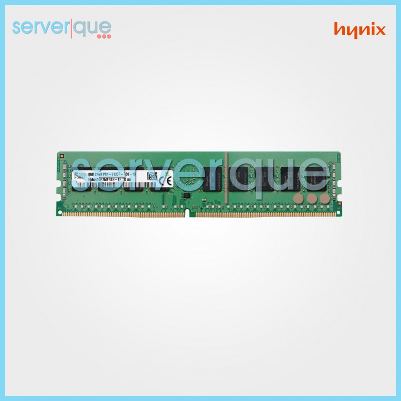 HMA41GR7MFR8N-TF Hynix 8GB PC4-17000 DDR4-2133MHz ECC Registered CL15 288-Pin DIMM 1.2V Dual Rank Memory Module HMA41GR7MFR8N-TF Hynix 8GB PC4-17000 DDR4-2133MHz ECC Registered CL15 288-Pin DIMM 1.2V Dual Rank Memory Module