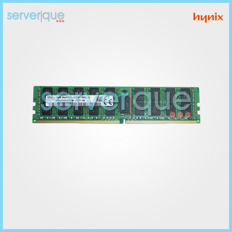 HMA42GR7AFR4N-TF Hynix 16GB PC4-17000 DDR4-2133MHz ECC Registered CL15 288-Pin DIMM 1.2V Dual Rank Memory Module