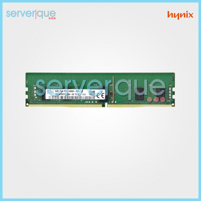 HMA81GR7CJR8N-VK Hynix 8GB PC4-21300 DDR4-2666MHz ECC Reg Single Rank Memory