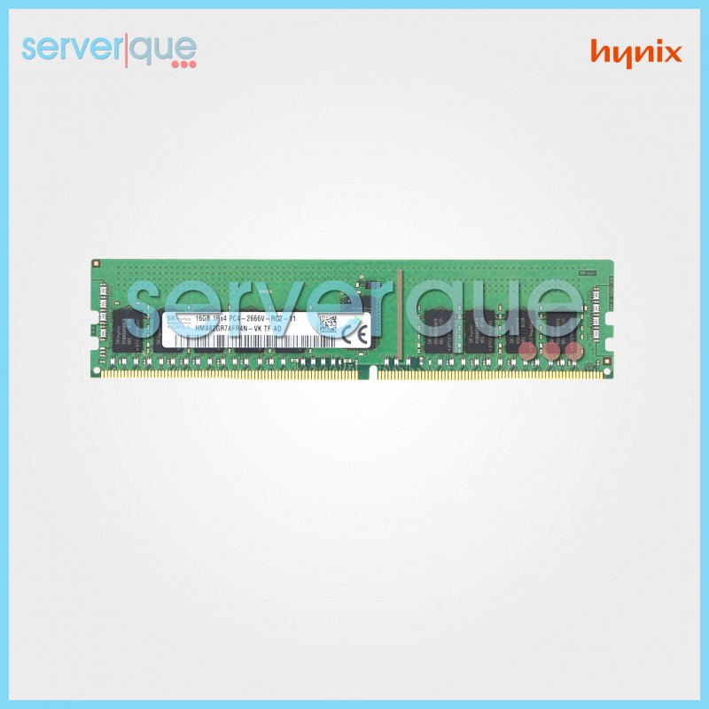 HMA82GR7AFR4N-VK Hynix 16GB Single Rank PC4-21300 DDR4-2666MHz ECC Reg Memory