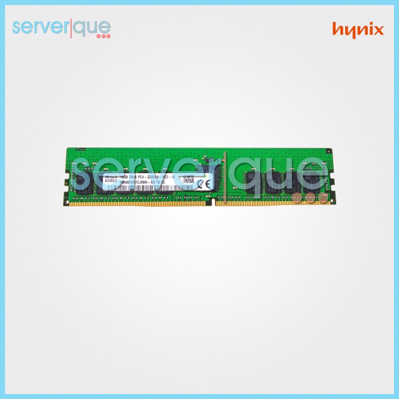 HMA82GR7CJR8N-XN Hynix 16GB PC4-25600 DDR4-3200MHz CL22 ECC Dual Rank Memory
