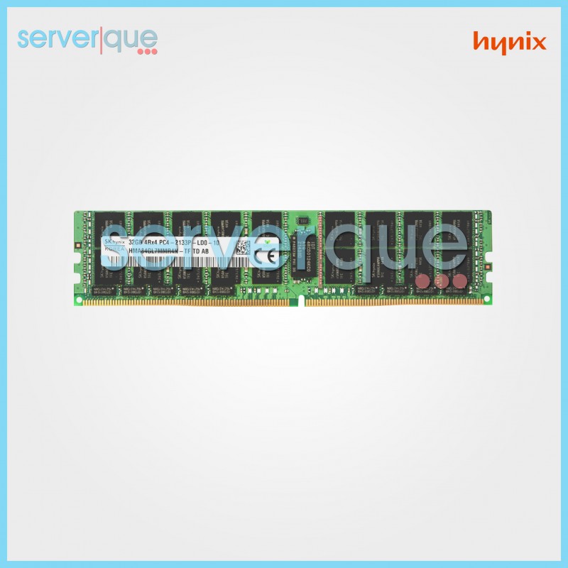 HMA84GL7MMR4N-TF Hynix 32GB PC4-17000 DDR4-2133MHz ECC CL15 288-Pin LR-DIMM 1.2V Quad Rank Memory Module