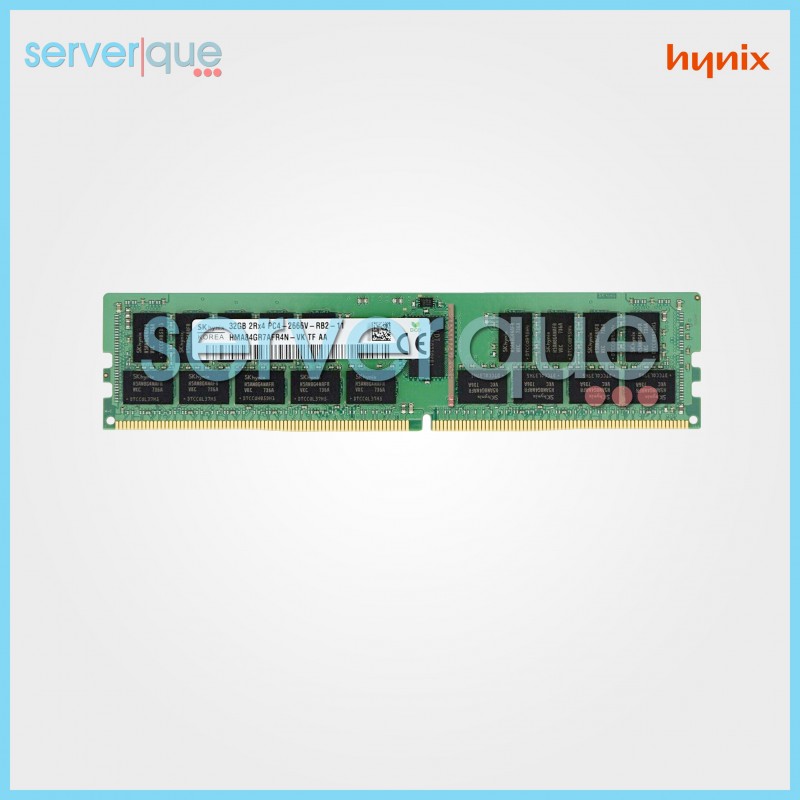 HMA84GR7AFR4N-VK Hynix 32GB PC4-21300 DDR4-2666MHz Dual Rank CL19 ECC Reg Memory
