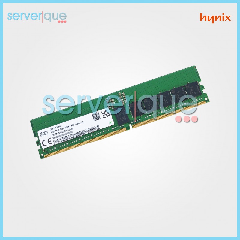 Hynix HMCG84MEBRA113N 32GB PC5-38400 DDR5-4800MHz ECC Dual Rank Memory Module Hynix HMCG84MEBRA113N 32GB PC5-38400 DDR5-4800MHz ECC Dual Rank Memory Module