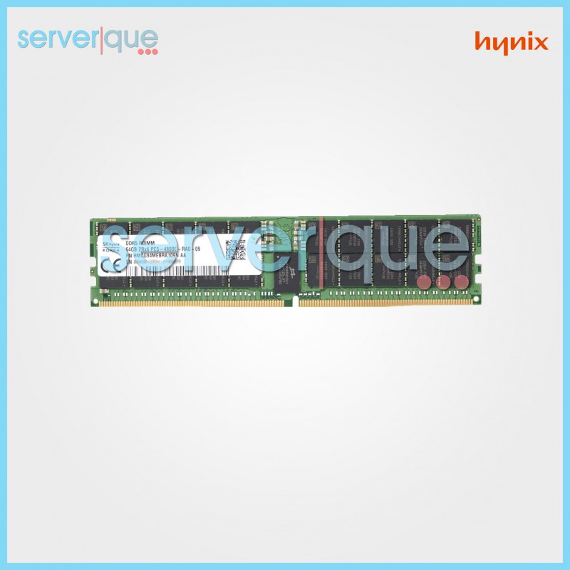 Hynix 64GB PC5-4800B DDR5 ECC Reg CL40 Dual Rank Memory Module HMCG94MEBRA109N