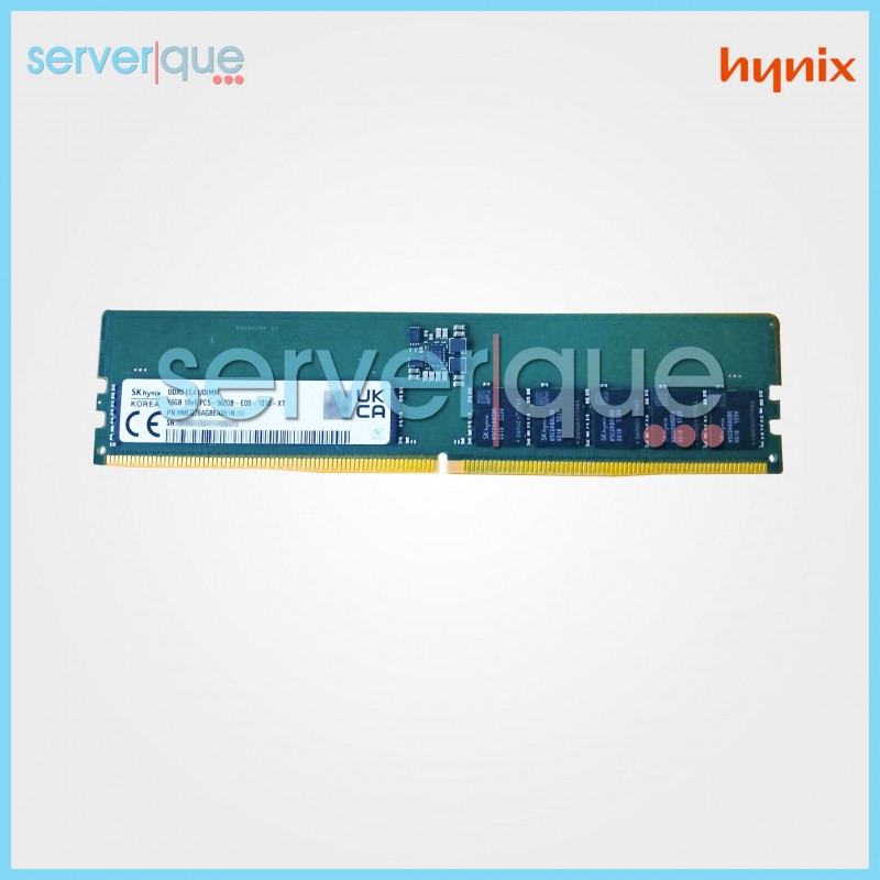 Hynix HMCG78AGBEA081N 16GB PC5-44800 DDR5-5600MHz EC4 UDIMM 1.1V 1Rx8 Memory