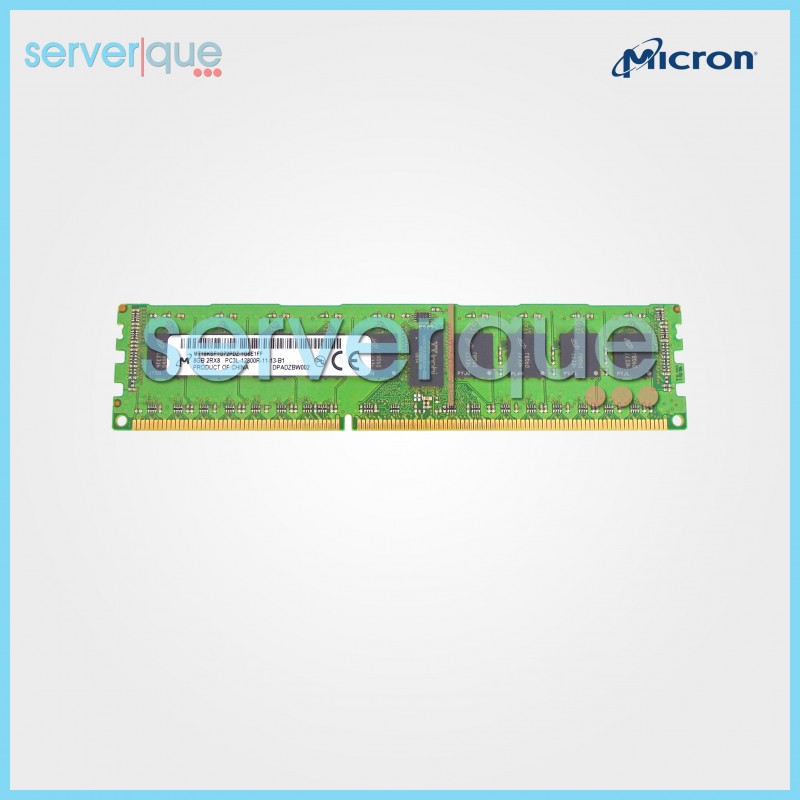 MT18KSF1G72PDZ-1G6 Micron 8GB PC3L-12800R DDR3-1600MHz ECC Reg Dual Rank Memory