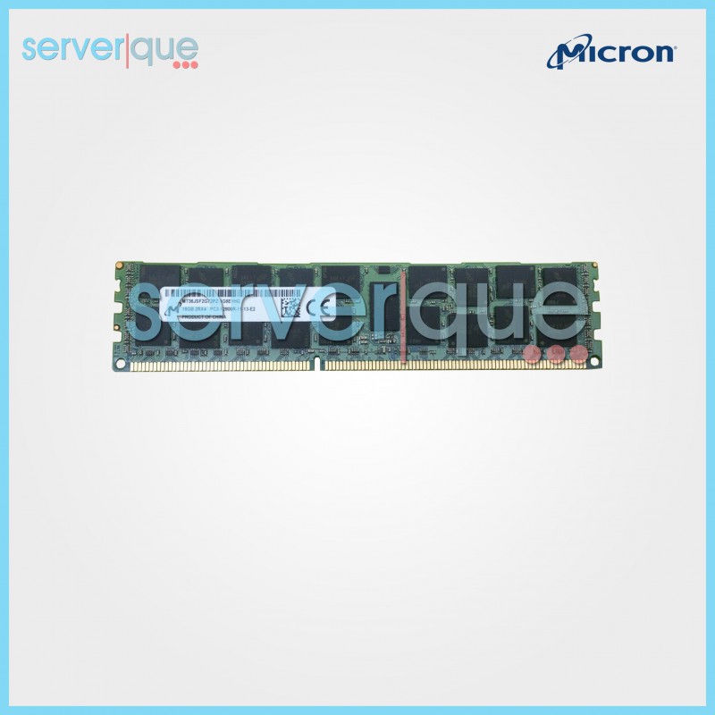 MT36JSF2G72PZ-1G6 Micron 16GB PC3-12800 DDR3-1600MHz ECC Reg Dual Rank Memory