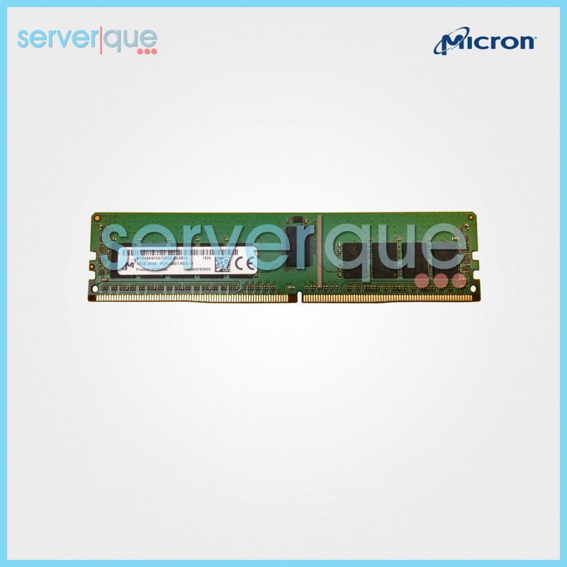 MTA18ASF2G72PDZ-2G3 Micron 16GB PC4-19200 DDR4-2400MHz Dual Rank ECC Reg Memory