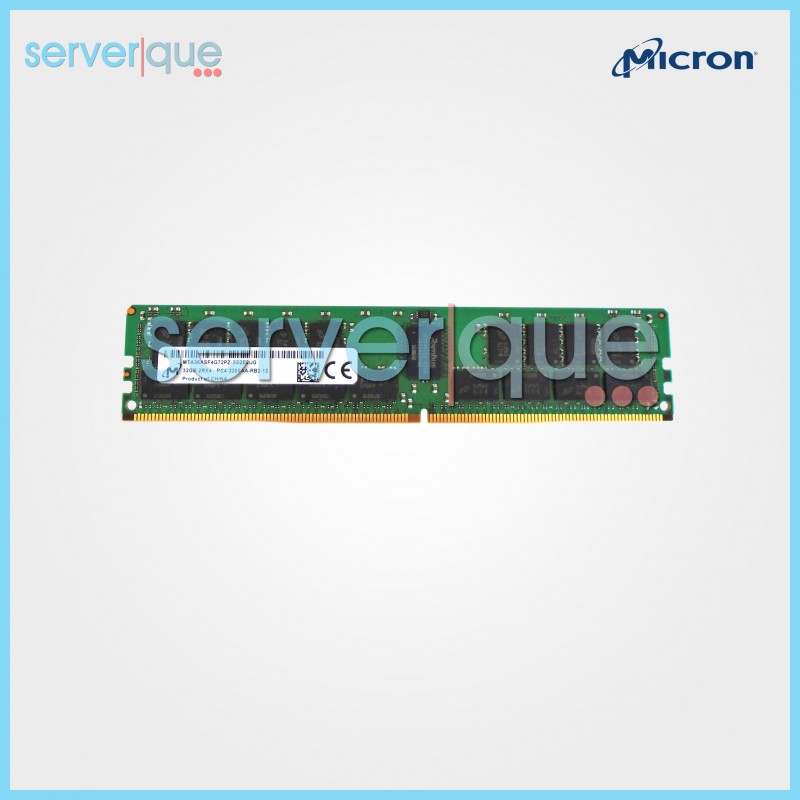 MTA36ASF4G72PZ-3G2 Micron 32GB PC4-25600 DDR4-3200MHz ECC CL22 Dual Rank Memory