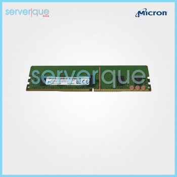 MTA9ASF1G72PZ-2G3 Micron 8GB PC4-19200 DDR4-2400MHz ECC Reg CL17 288-Pin DIMM 1.2V Single Rank Memory