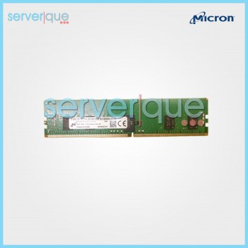MTA9ASF1G72PZ-3G2 Micron 8GB PC4-25600 DDR4-3200MHz ECC Reg Single Rank Memory