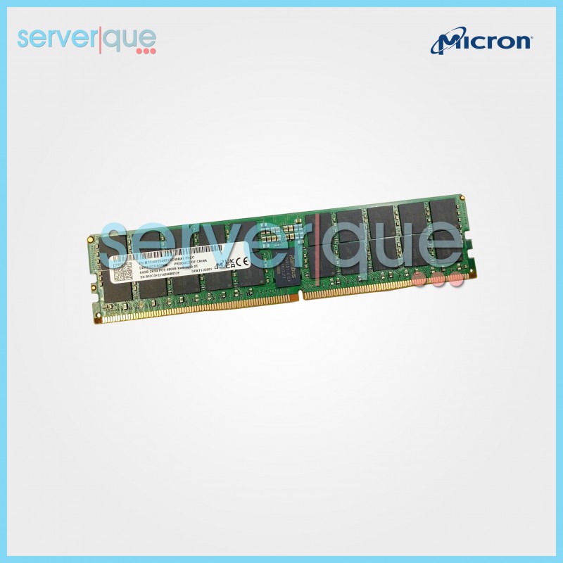 MTC40F2046S1RC48BA1 Micron 64GB PC5-38400 DDR5-4800MHz ECC Reg Memory