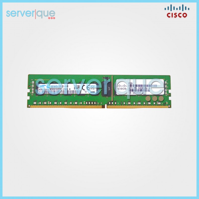UCS-MR-1X081RU-A Cisco 8GB PC4-17000 DDR4-2133MHz ECC Reg Single Rank Memory UCS-MR-1X081RU-A Cisco 8GB PC4-17000 DDR4-2133MHz ECC Reg Single Rank Memory