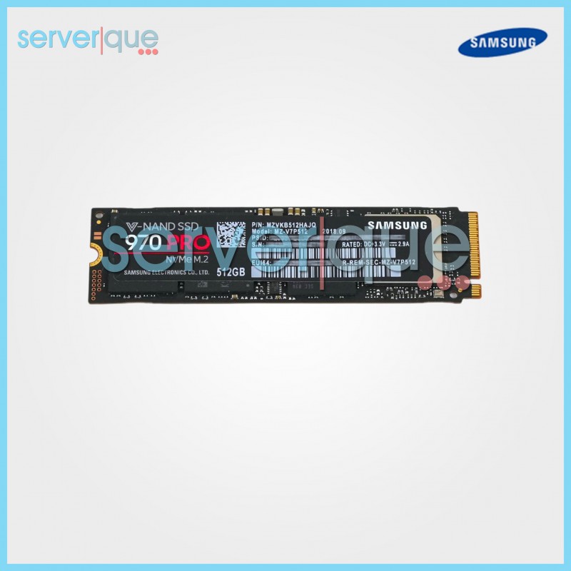 MZ-V7P512 Samsung 970 PRO 512GB PCIe NVMe M.2 Internal Solid State Drive MZ-V7P512 Samsung 970 PRO 512GB PCIe NVMe M.2 Internal Solid State Drive
