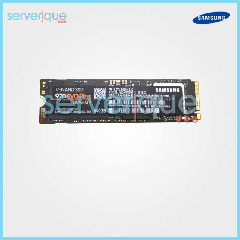 MZ-V7S500 Samsung 970 Evo Plus 500GB PCI-e 3.0 x4 NVMe M.2 2280 SSD