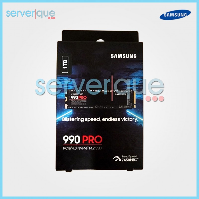 MZ-V9P1T0B/AM Samsung 990 Pro 1TB PCIe 4.0 NVMe M.2 2280 Solid State Drive