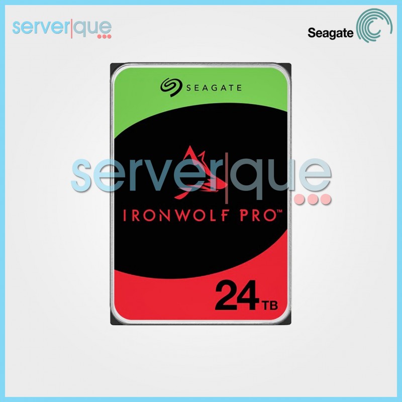 ST24000NT002 Seagate IronWolf Pro 24TB 7.2K SATA 6Gb 512MB 3.5" Hard Drive