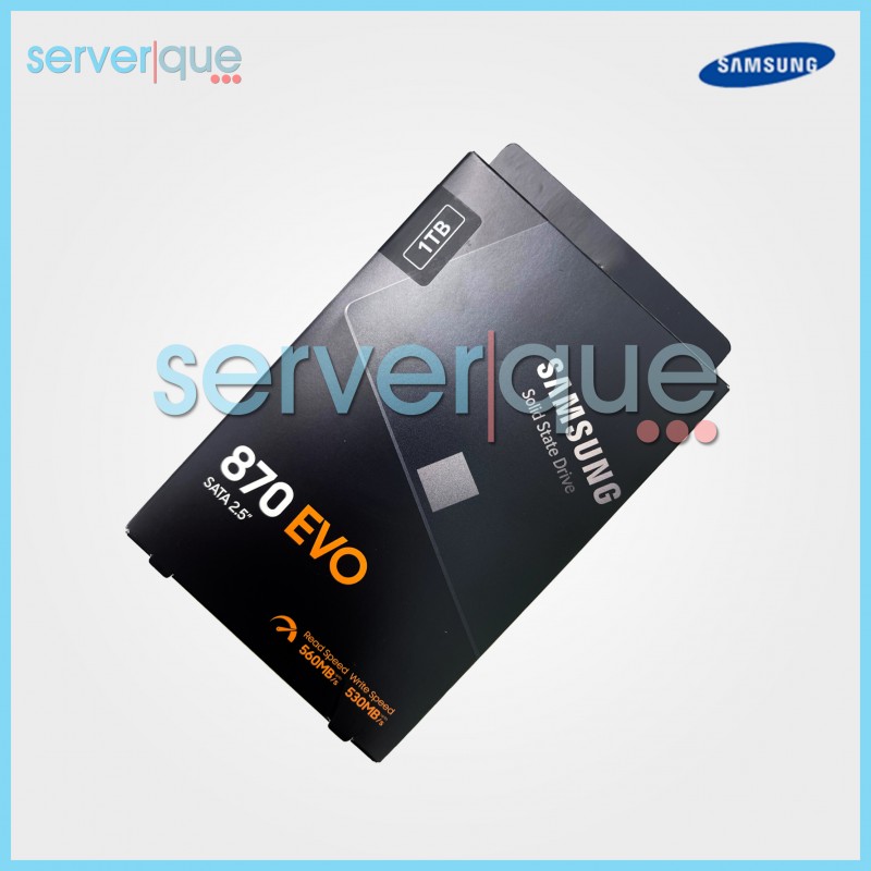Samsung MZ-77E1T0B/AM 870 EVO Series 1TB SATA 2.5" Multi-level Cell SSD