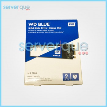 WDS200T2B0B Western Digital Blue 3D NAND 2TB M.2 2280 SATA 6Gbps Internal SSD WDS200T2B0B Western Digital Blue 3D NAND 2TB M.2 2280 SATA 6Gbps Internal SSD