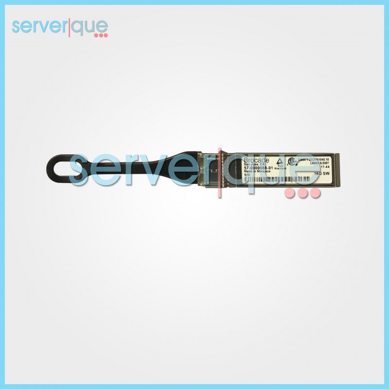 57-0000088-01 Brocade 16Gps Multi-mode Fiber 16GBase-SW 850nm LC SFP+ Transceiver