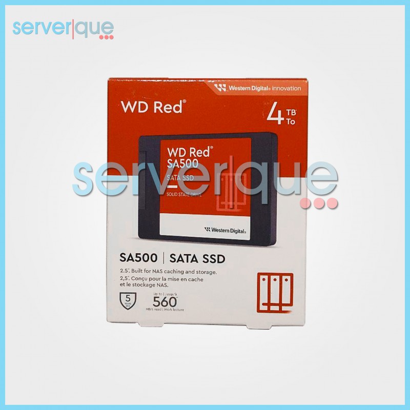 WDS100T1R0A Western Digital Red SA500 1TB 6Gbps 2.5" SATA Internal SSD WDS100T1R0A Western Digital Red SA500 1TB 6Gbps 2.5" SATA Internal SSD